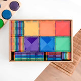CONNETIX Magnetic Tiles RAINBOW Creative Pack 102 pcs.