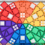 CONNETIX Magnetic Tiles RAINBOW Creative Pack 102 pcs.
