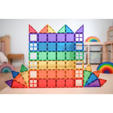 CONNETIX Magnetic Tiles RAINBOW Starter Pack 60 pcs.