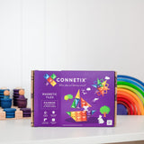 CONNETIX Magnetic Tiles RAINBOW Starter Pack 60 pcs.