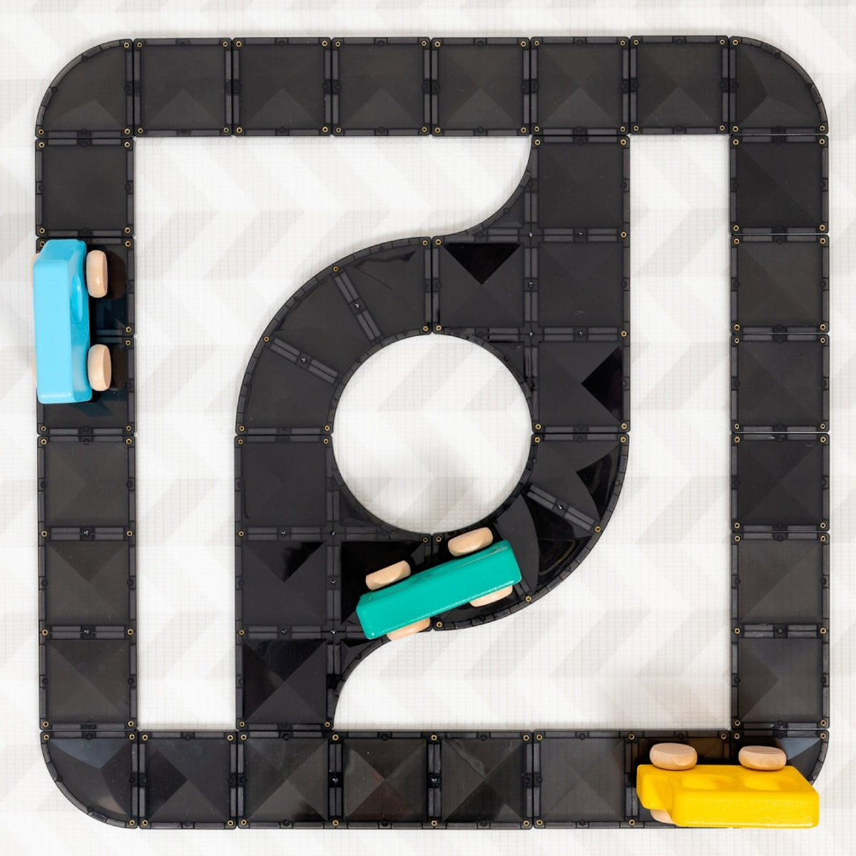 CONNETIX Magnetic Tiles ROADS Creative Pack 48 pcs.