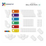 CONNETIX Magnetic Tiles RAINBOW Ball Run Pack 92 pcs.