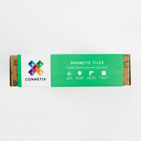 CONNETIX Magnetic Tiles RAINBOW Creative Pack 102 pcs.