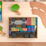 CONNETIX Magnetic Tiles RAINBOW Transport Pack 50 pcs.