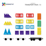CONNETIX Magnetic Tiles RAINBOW Transport Pack 50 pcs.
