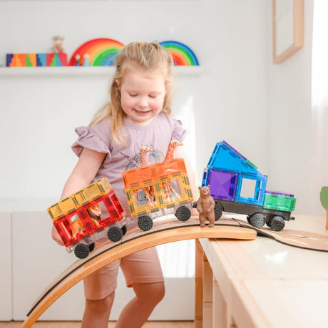 CONNETIX Magnetic Tiles RAINBOW Transport Pack 50 pcs.