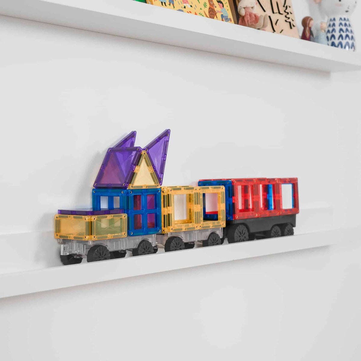 CONNETIX Magnetic Tiles RAINBOW Transport Pack 50 pcs.