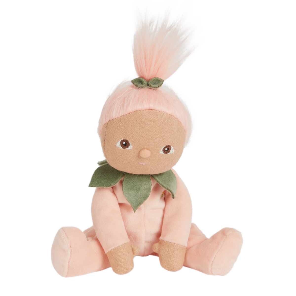 Olli Ella Dinky Dinkums Peggy Peach plush doll toy.