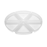 Semi-translucent white trays made from smooth and durable polypropylene, designed to fit inside Sensory Mood Discovery Table or used in free play on a table or floor.