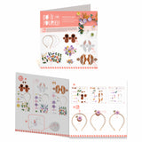 A DIY craft kit with colourful floral pieces for children to create and wear their own cheerful, nature-inspired headbands.