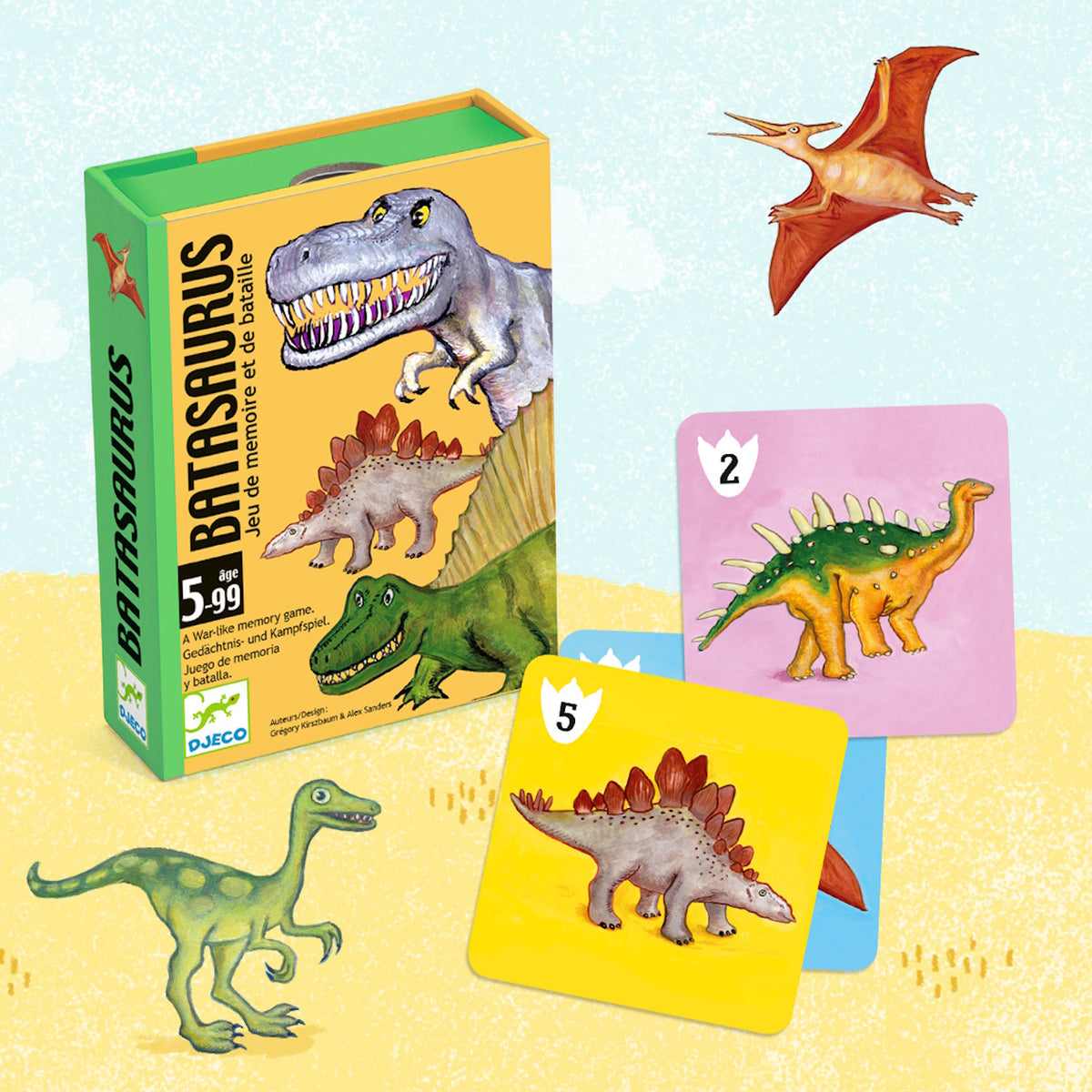 Djeco Card Games - Batasaurus