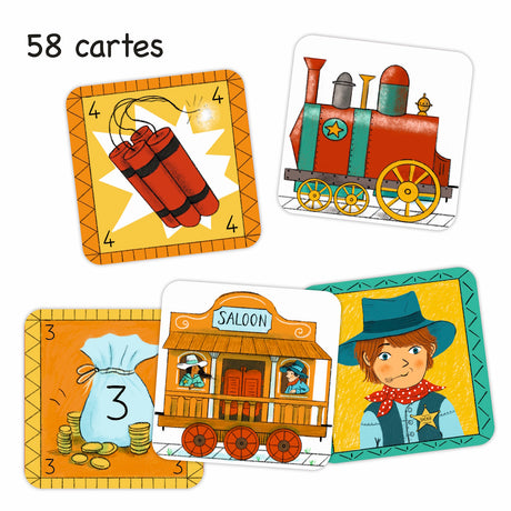 Djeco Card Games - Golden Train