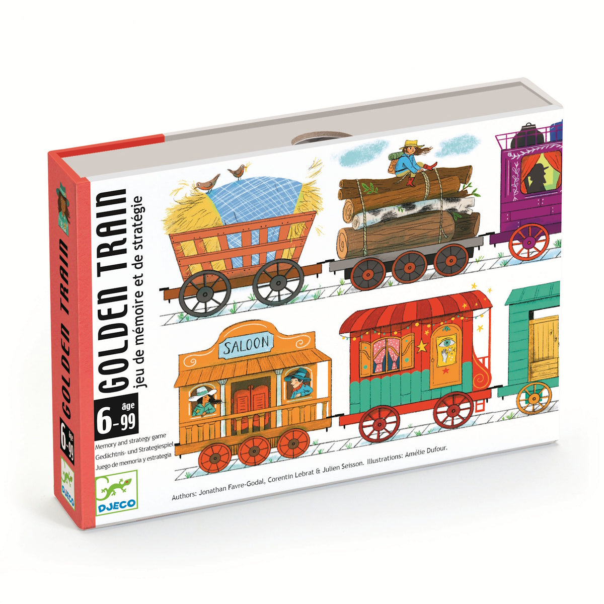 Djeco Card Games - Golden Train