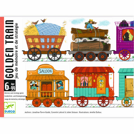 Djeco Card Games - Golden Train