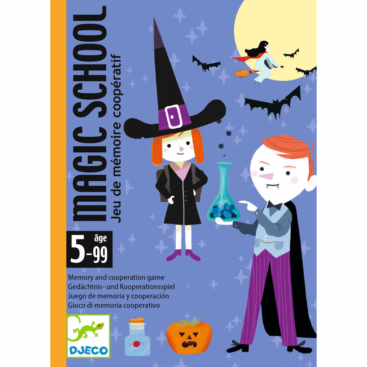 Djeco Card Games - Magic School