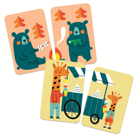 Djeco Card Games - Misti'Loup