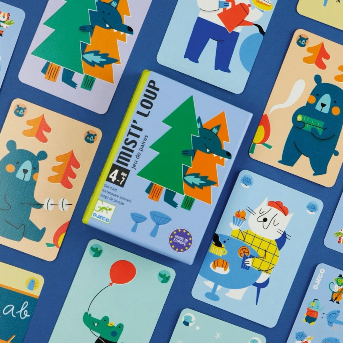 Djeco Card Games - Misti'Loup