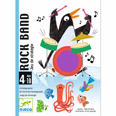 Djeco Card Games - Rock Band