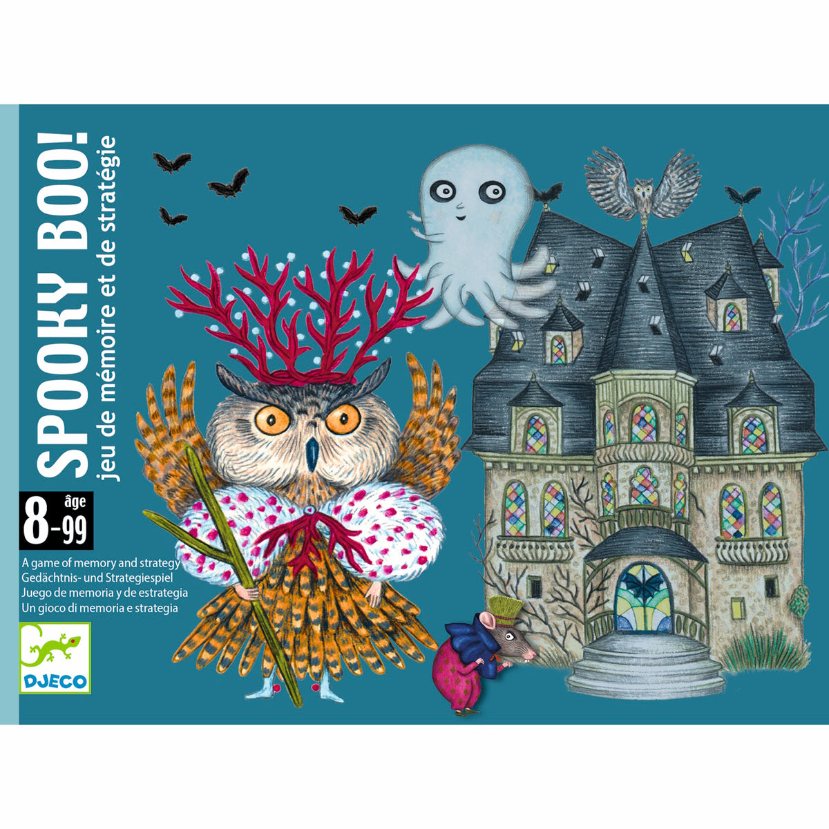Djeco Card Games - Spooky Boo