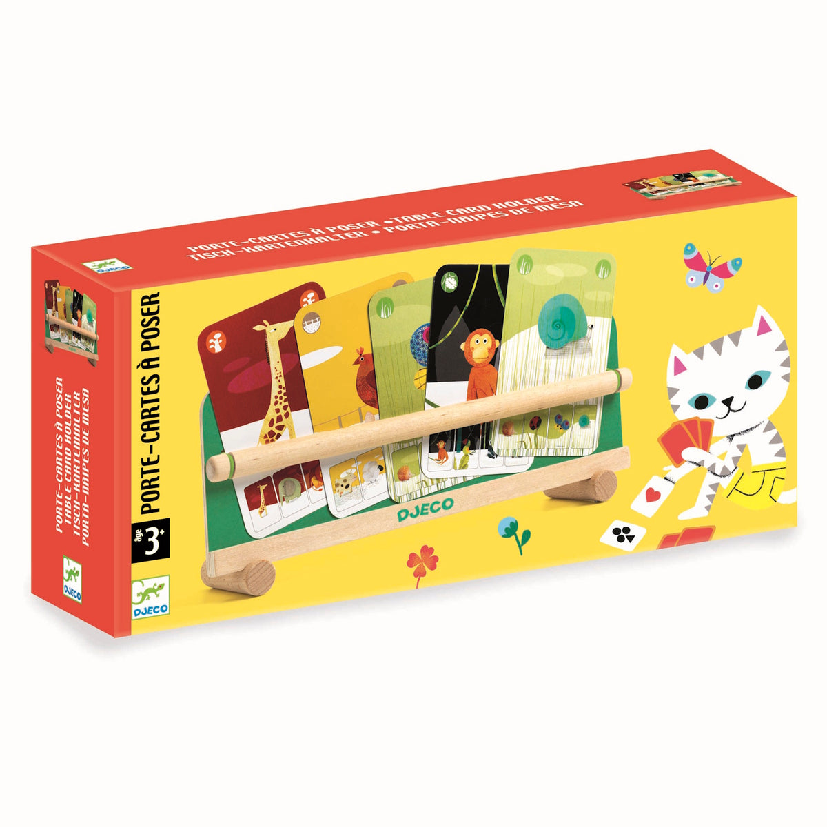 Djeco Card Games - Table Card Holder