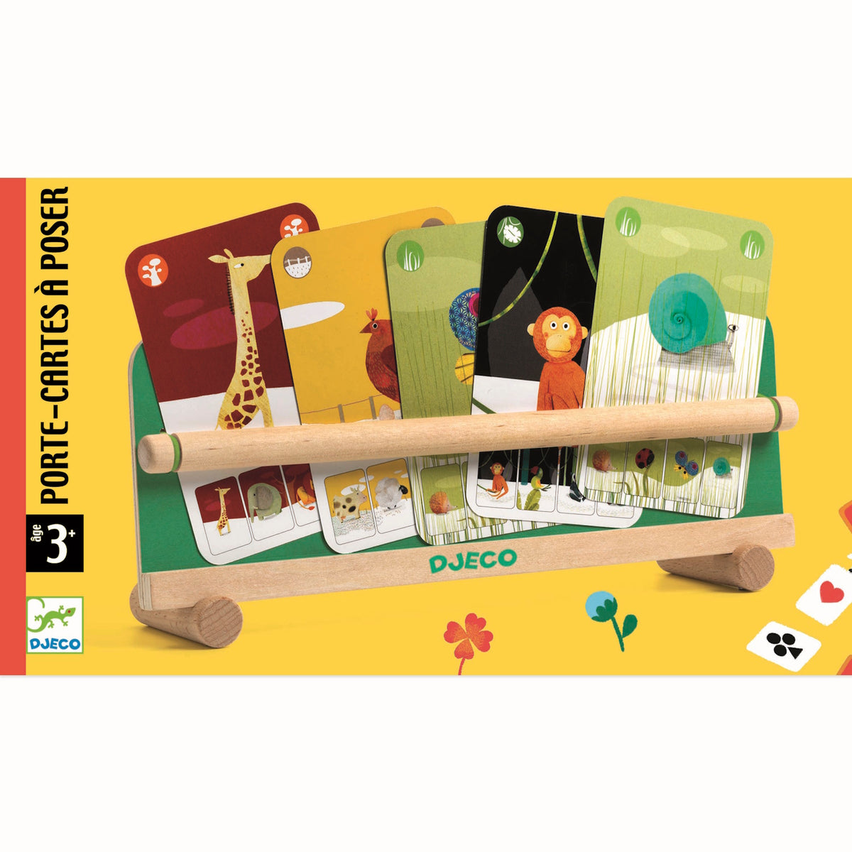 Djeco Card Games - Table Card Holder