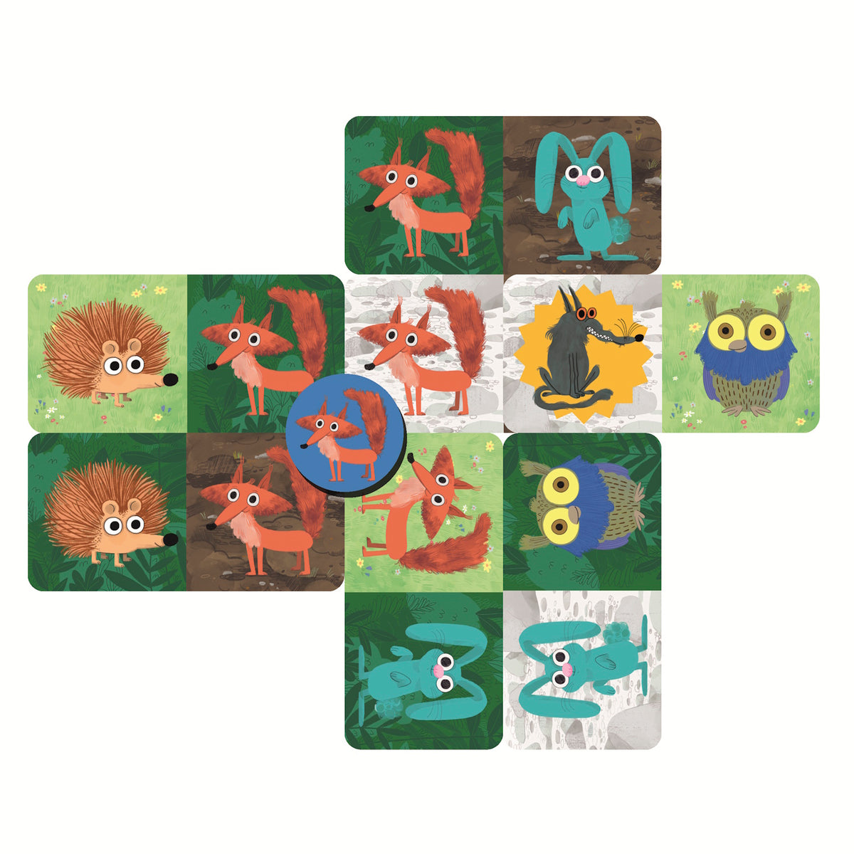 Djeco Card Games - WolfPanic