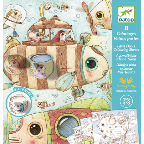 Djeco Colouring - Malo's Voyage