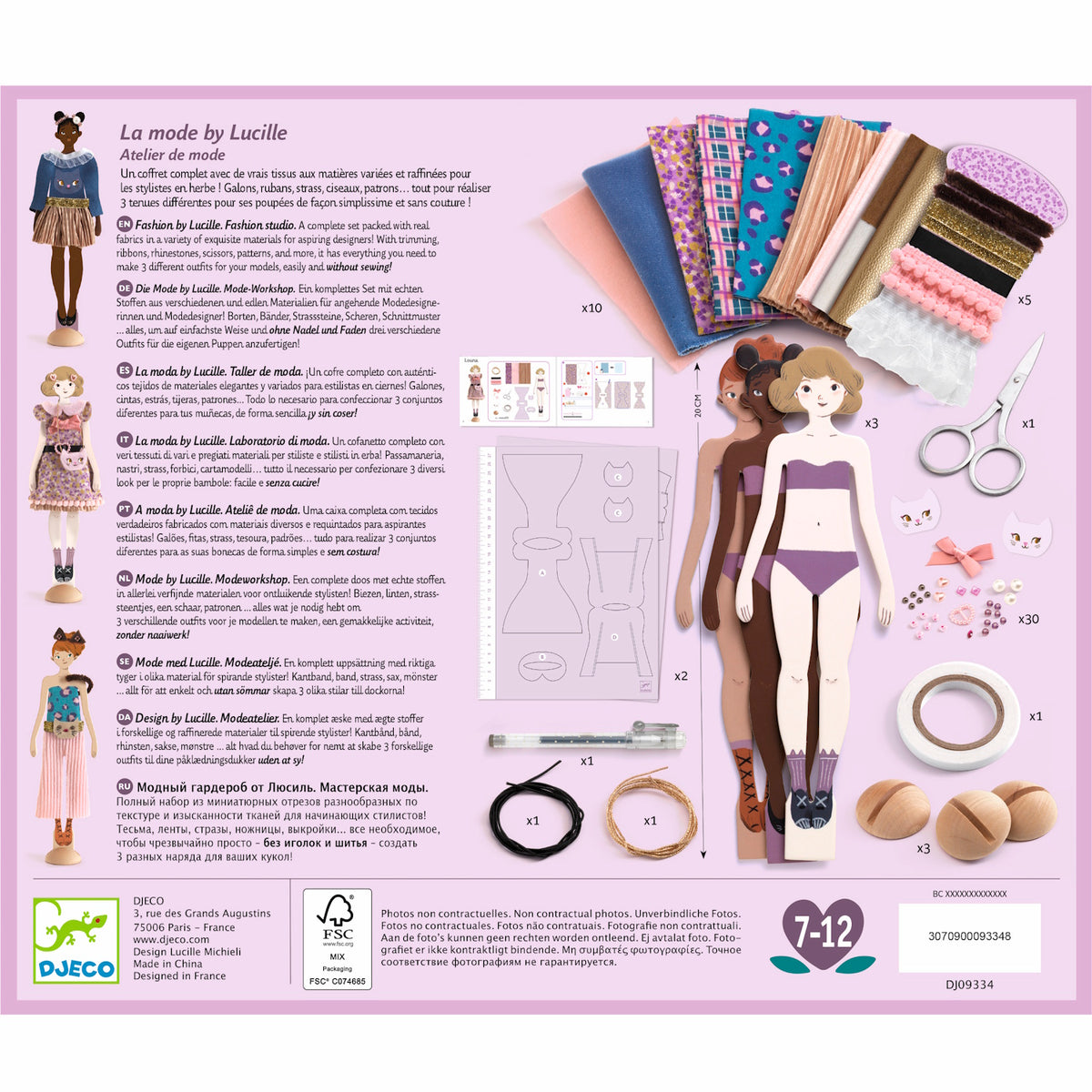 Djeco Craft - La Mode by Lucille