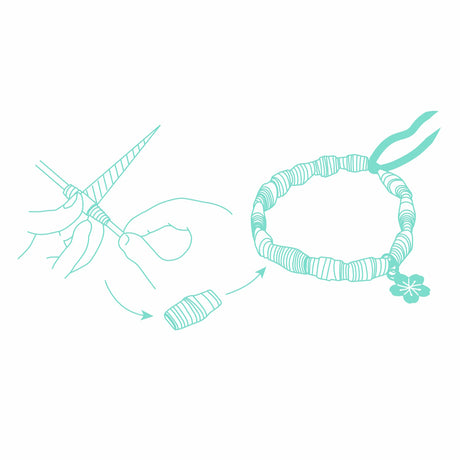 Djeco DIY Bracelet - Stylish & Golden