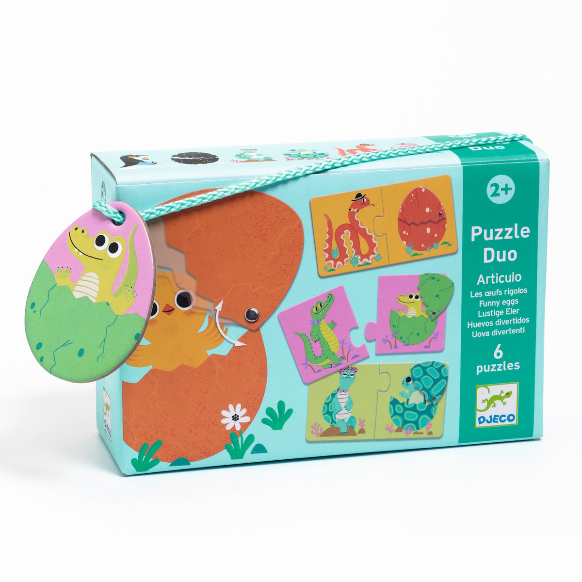 Djeco First Puzzle - Duo Articulo In The Egg