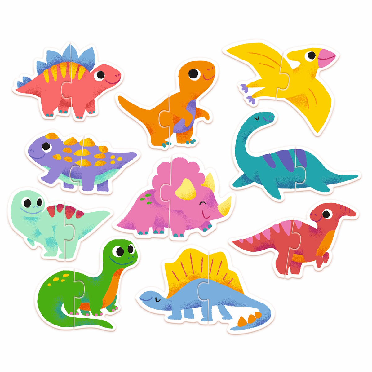 Djeco First Puzzle - Duo Dinos