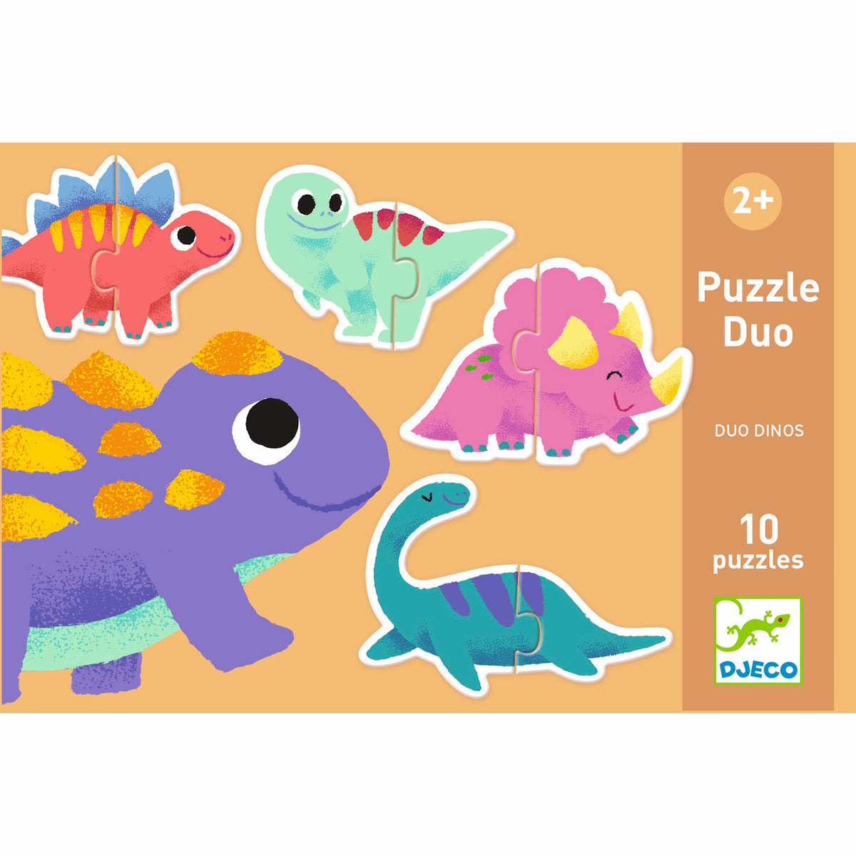 Djeco First Puzzle - Duo Dinos