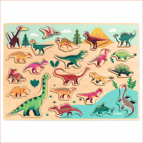 Djeco First Puzzle - Puzzlo Dino
