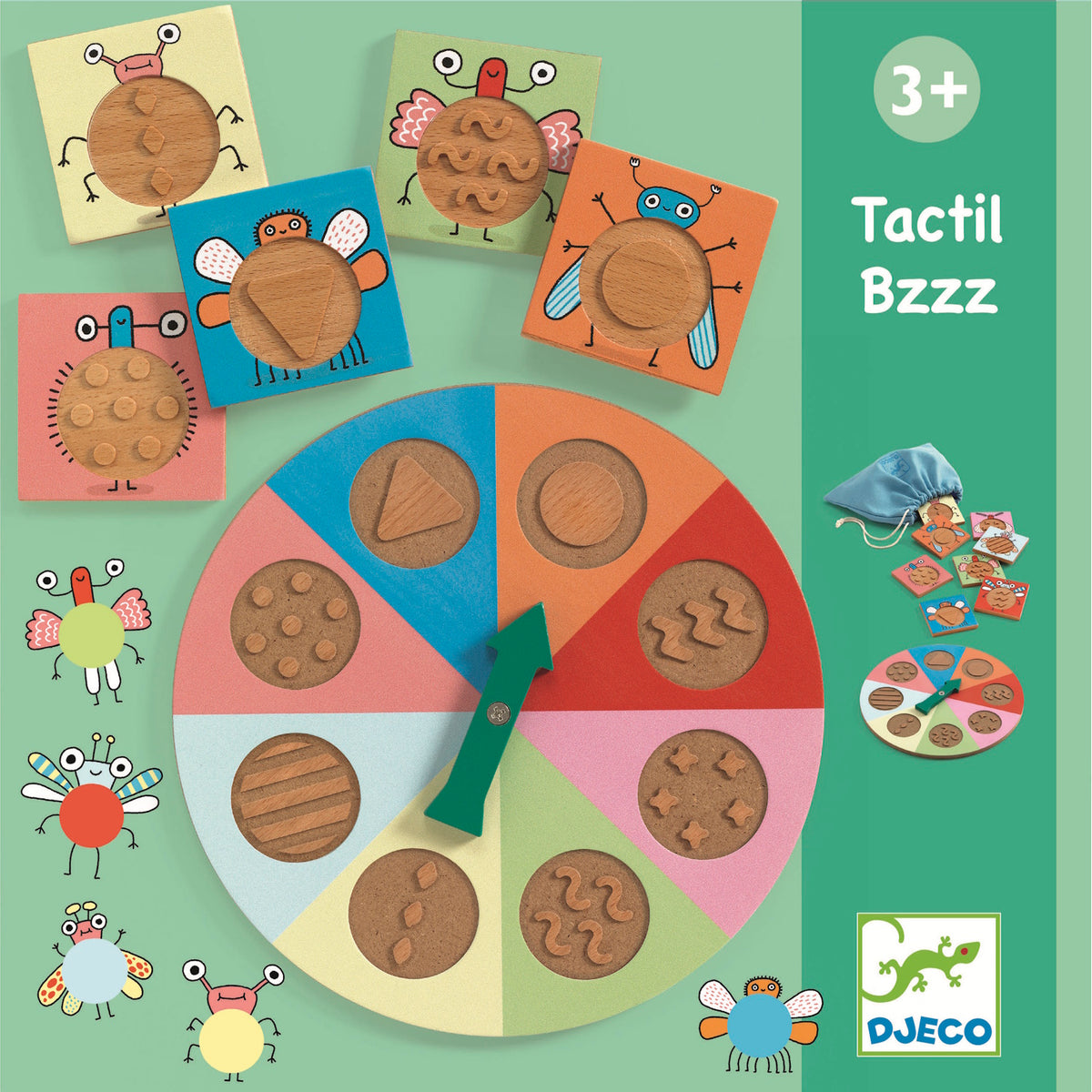 Djeco Games - Tactil-Bzzz