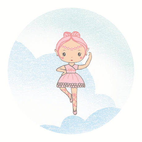 When the crank is turned, the box opens to reveal Elfe, a delicately sculpted figurine, who dances and turns to the music against a backdrop of golden stars.