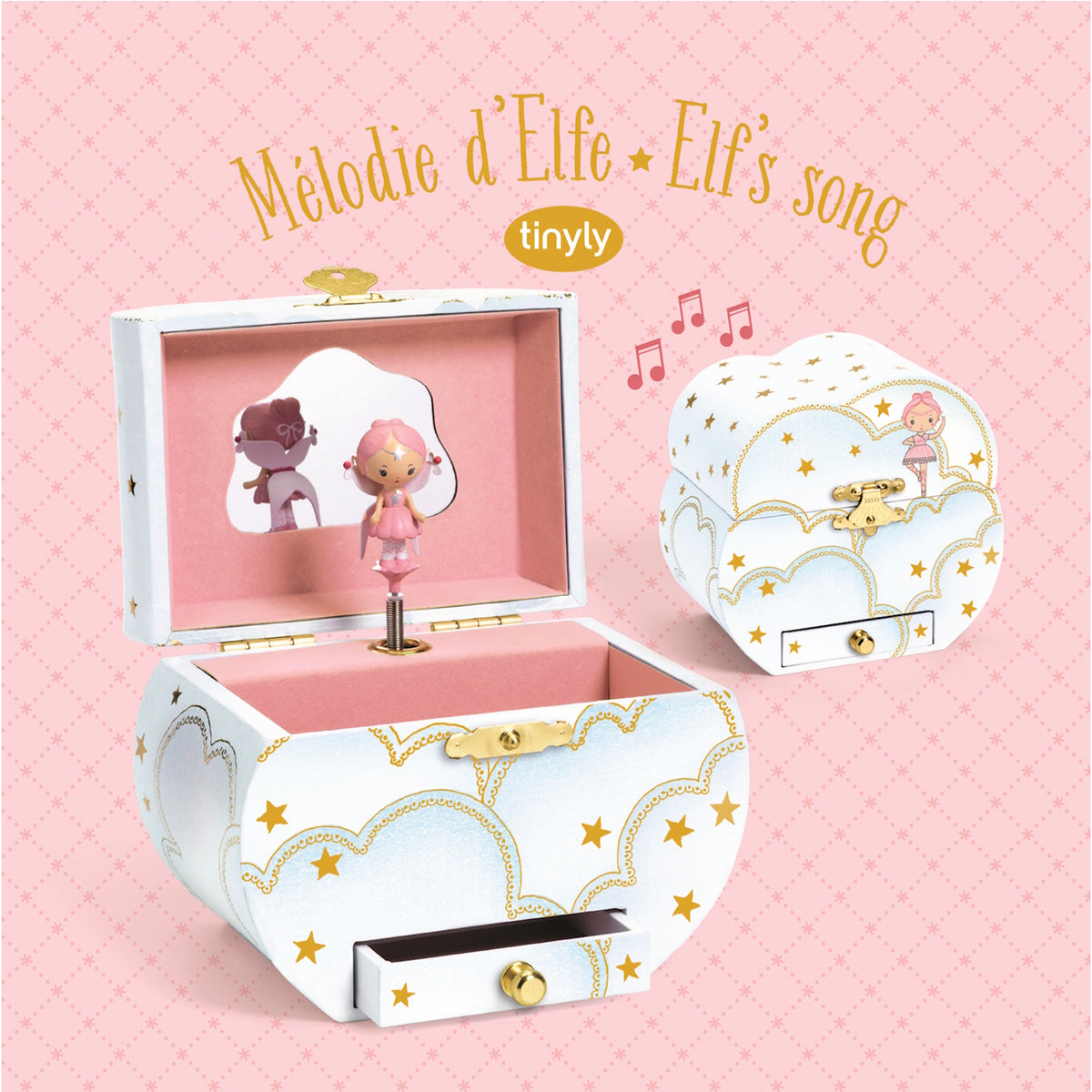 Djeco Jewellery Box - Tinyly Elfe's Song