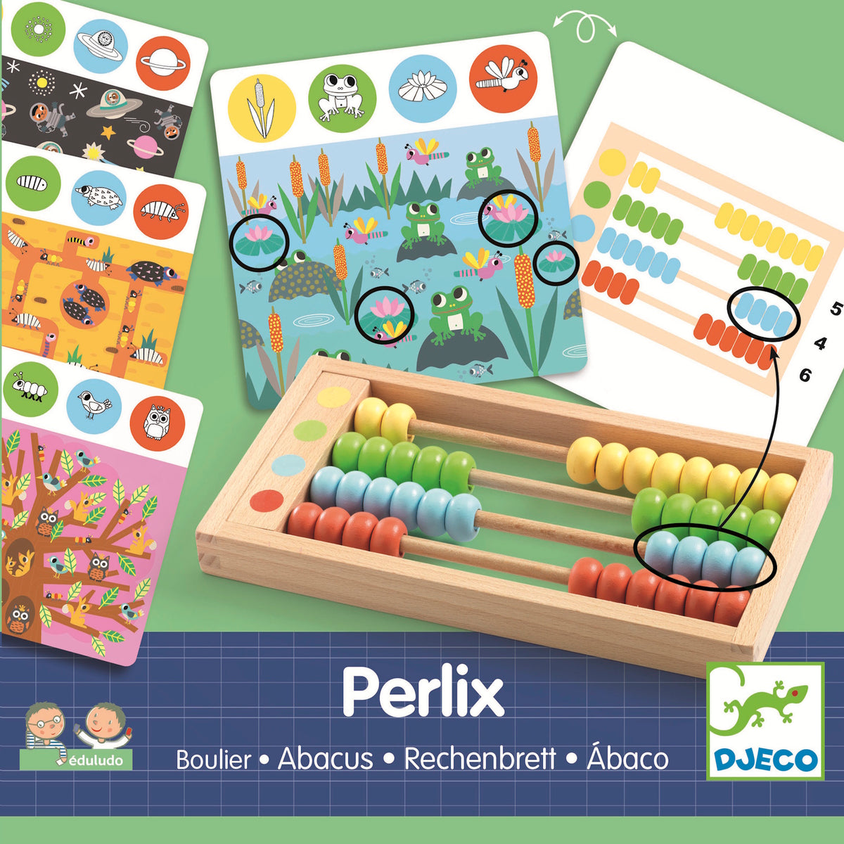 Djeco Learning - Perlix Abacus