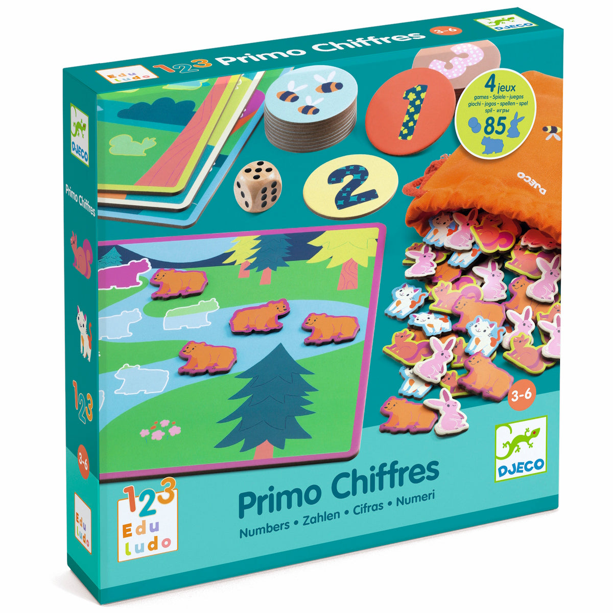 Djeco Learning - Play With Numbers