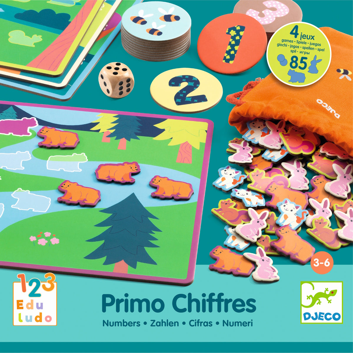 Djeco Learning - Play With Numbers