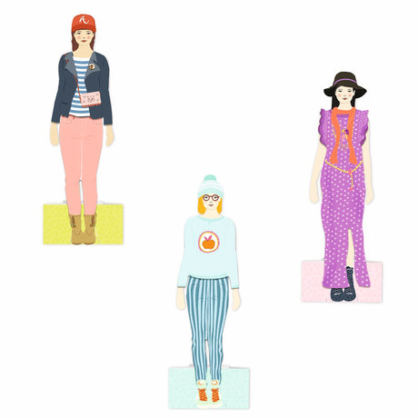 Djeco Paper Doll Big Dressing Room