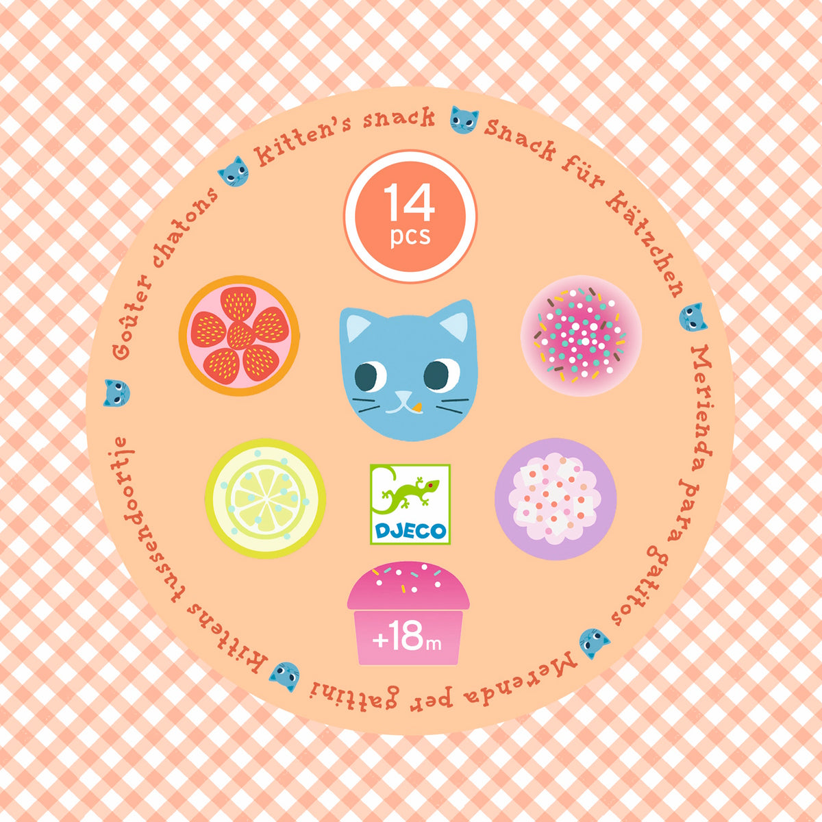 Djeco Play - Kitten's Snack