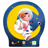 Djeco Puzzle - Astronaut on the Moon- 36 pcs