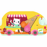 Djeco Puzzle - Ice Cream Truck 16 pcs.