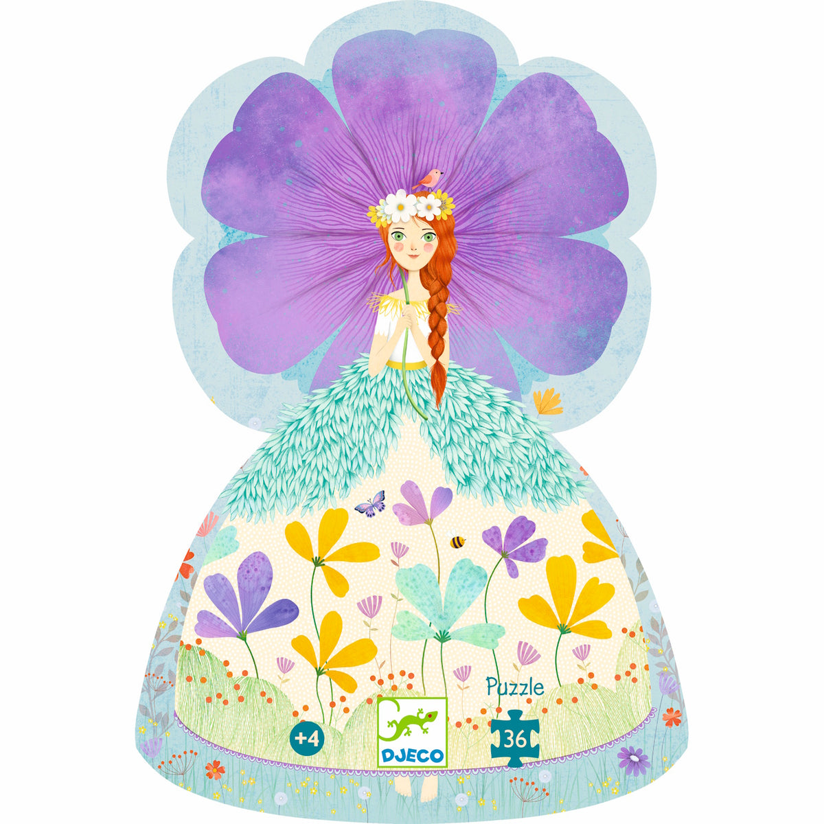 Djeco Puzzle - The Princess of Spring 36 pcs