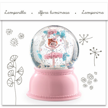 Djeco Snowglobe Night Light - Ballerina