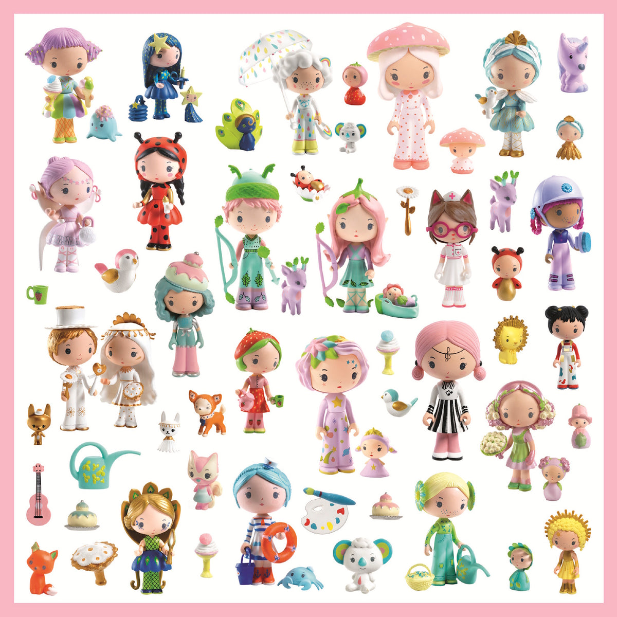Djeco Stickerts - The World of Tinyly