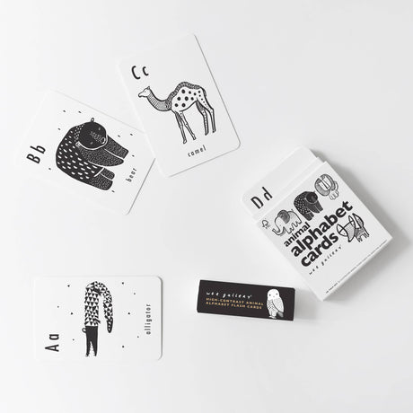 Animal Alphabet Cards - ABC Learning Flash Cards