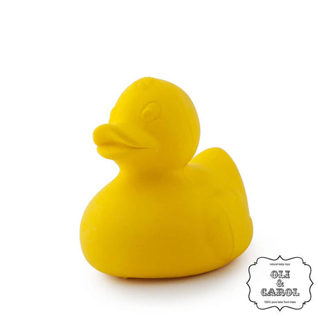 Rubber Duck  - Natural Rubber Bath Toy Oli&Carol