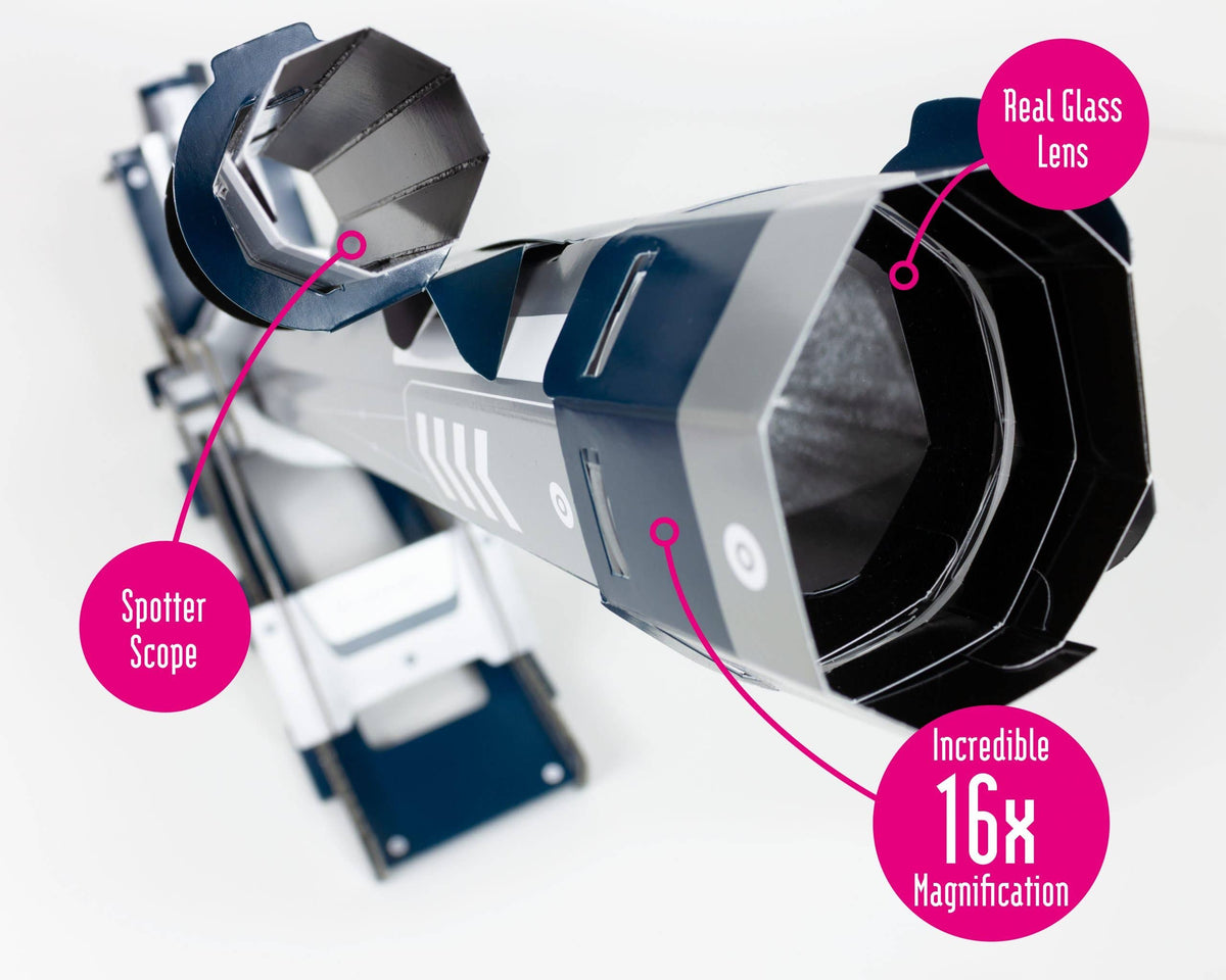 Build Your Own Telescope - Eco-Friendly Cardboard Craft Kit