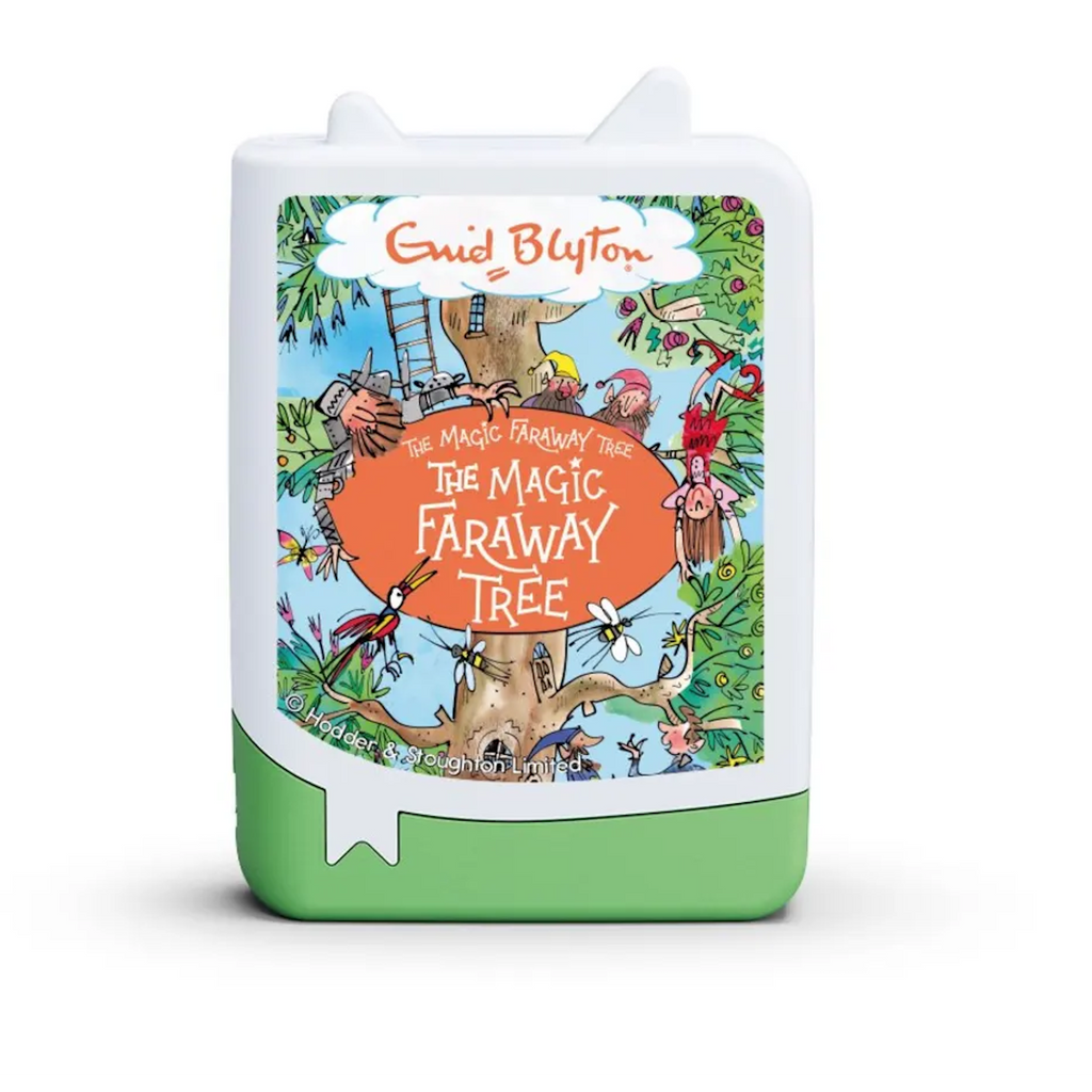 "The Magic Faraway Tree" by Enid Blyton, featuring colorful illustrations of characters and a whimsical tree.